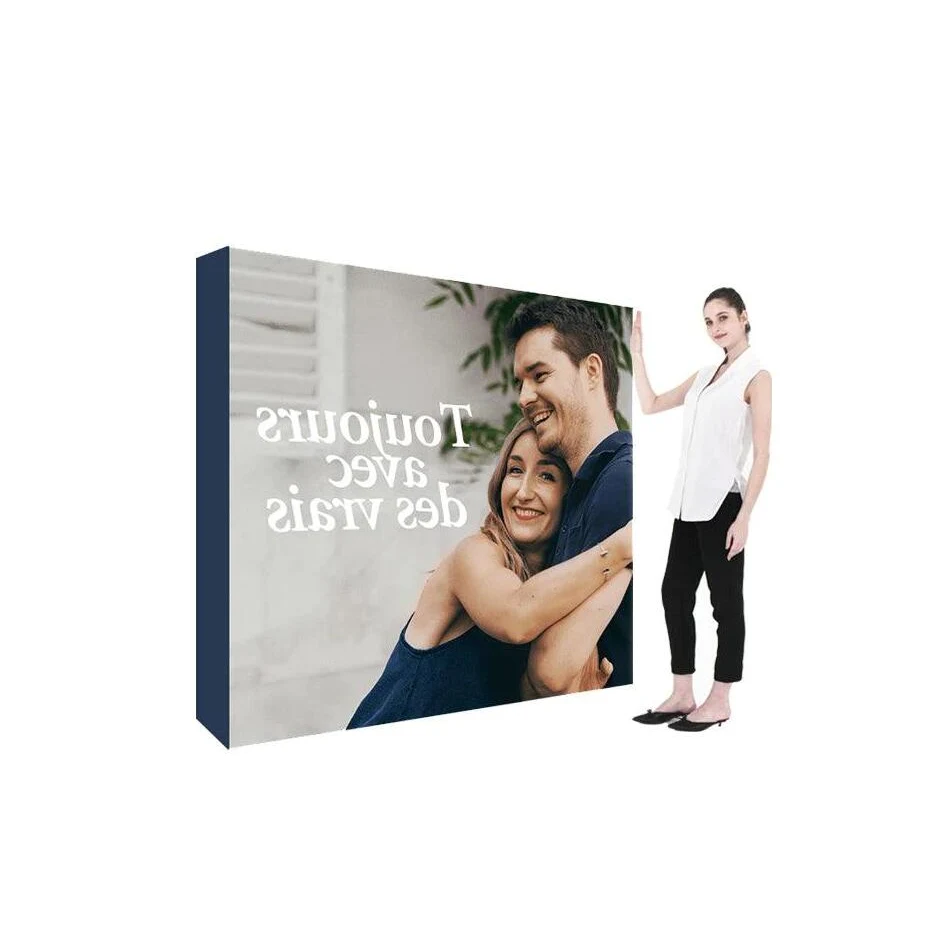 10' Fabric Pop Up Display Graphic Only (Straight) 1