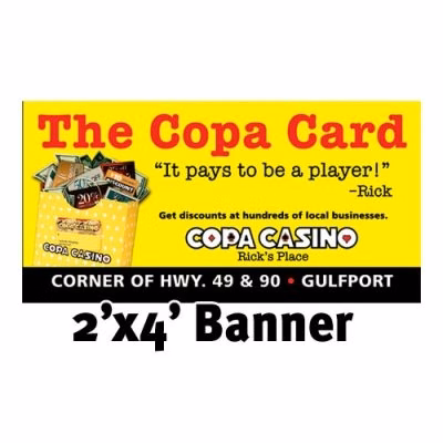 Full Color Banner 2'x4' - Vinyl