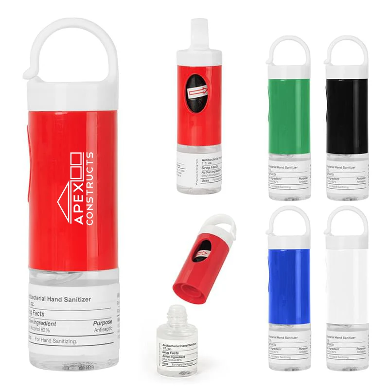 Fresh & Clean Dog Bag Dispenser With 1 Oz. Hand Sanitizer 1