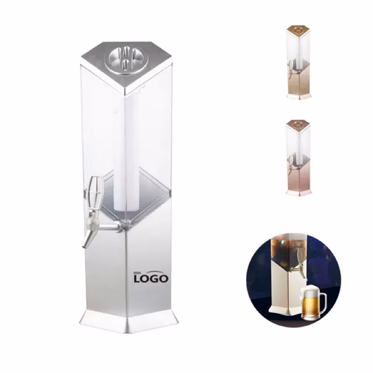 Illuminated Draft Beer Tower