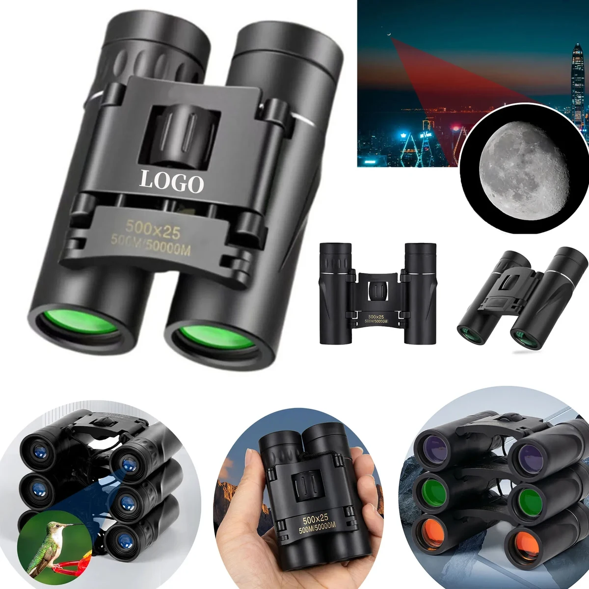 High-Definition Binoculars with Night Vision 1