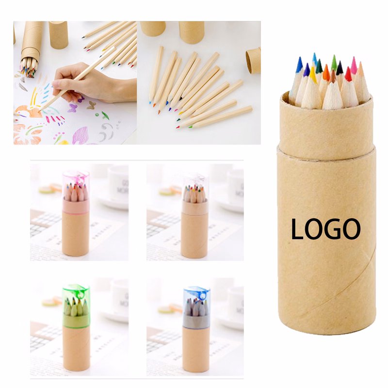 12-Color Vibrant Artist Pencils