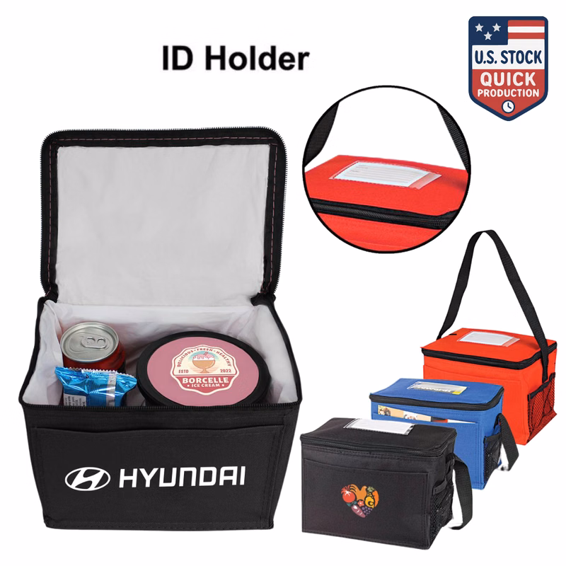 SnackShell 6-Can ID Cooler Bag