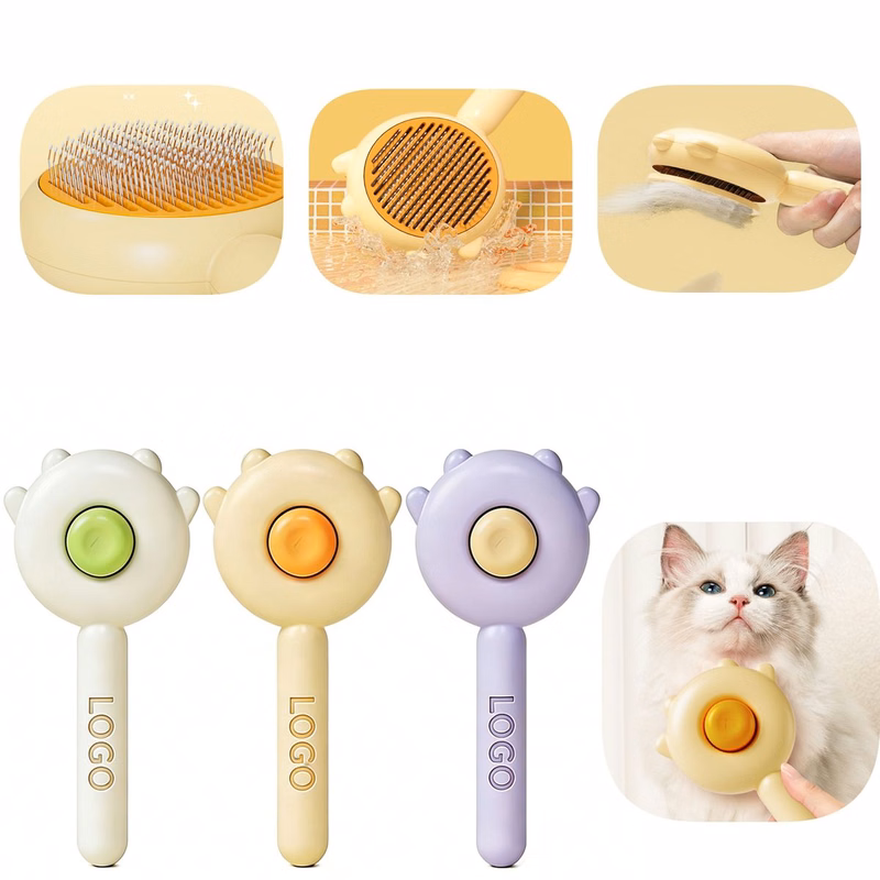 Cat Dog Deshedding Needle Comb Grooming Tool