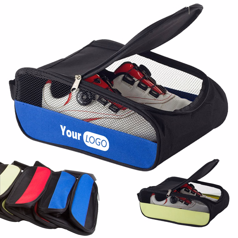 Polyester Dustproof Golf Shoe Bag ?C Breathable For Freshness