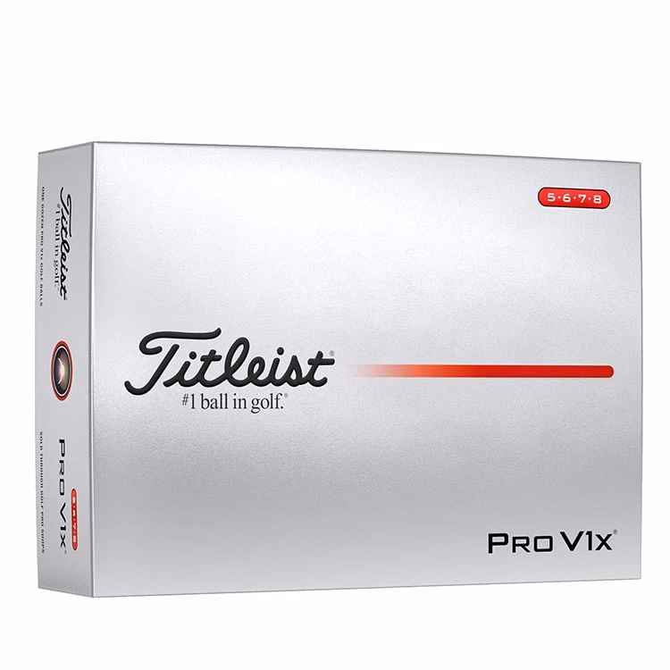 Titleist Pro V1X High numbers