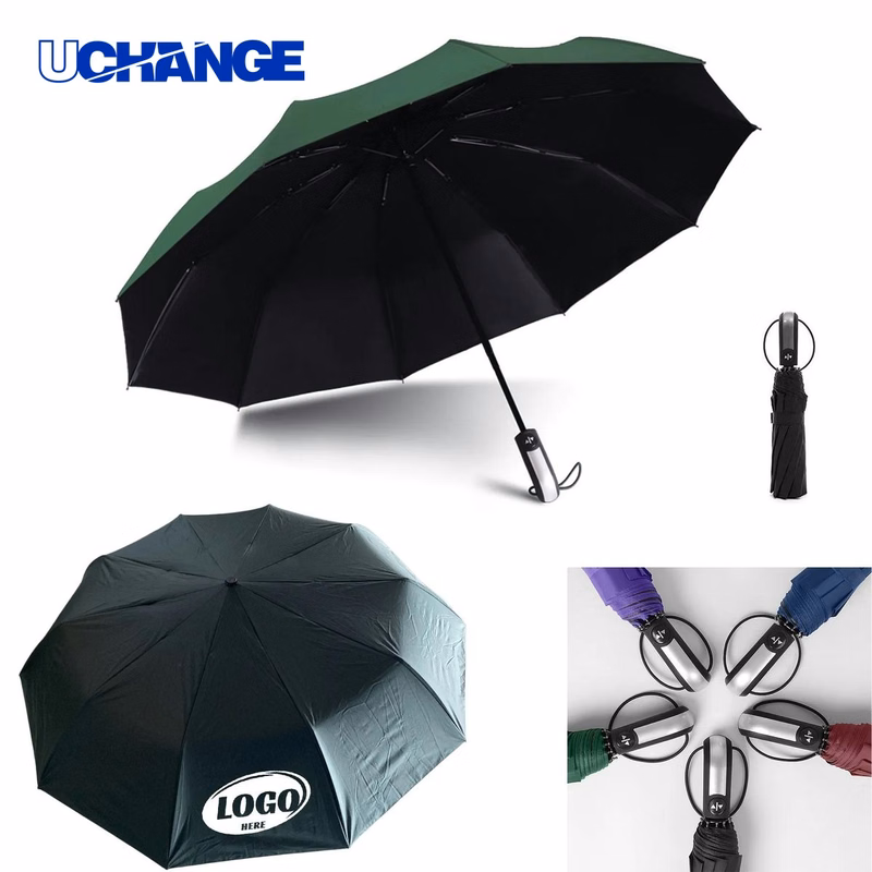 42 Inch Auto Open Folding Umbrella