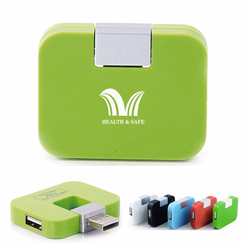 Foldable 4-Port Usb Hub