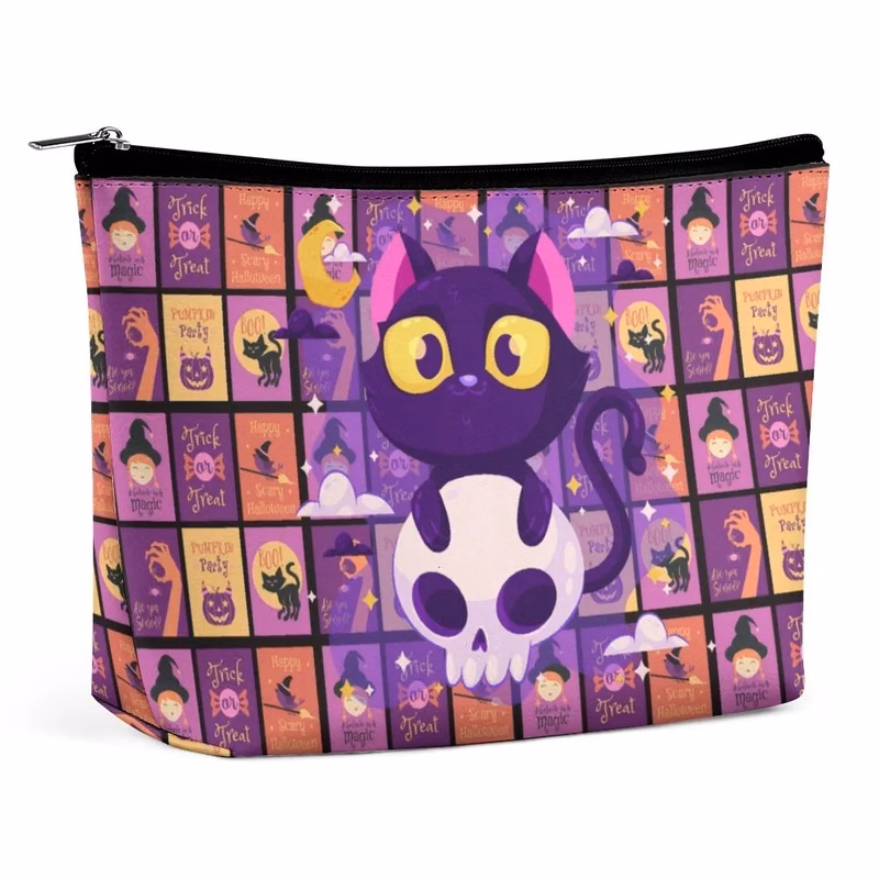 PU Makeup Bag with Zipper