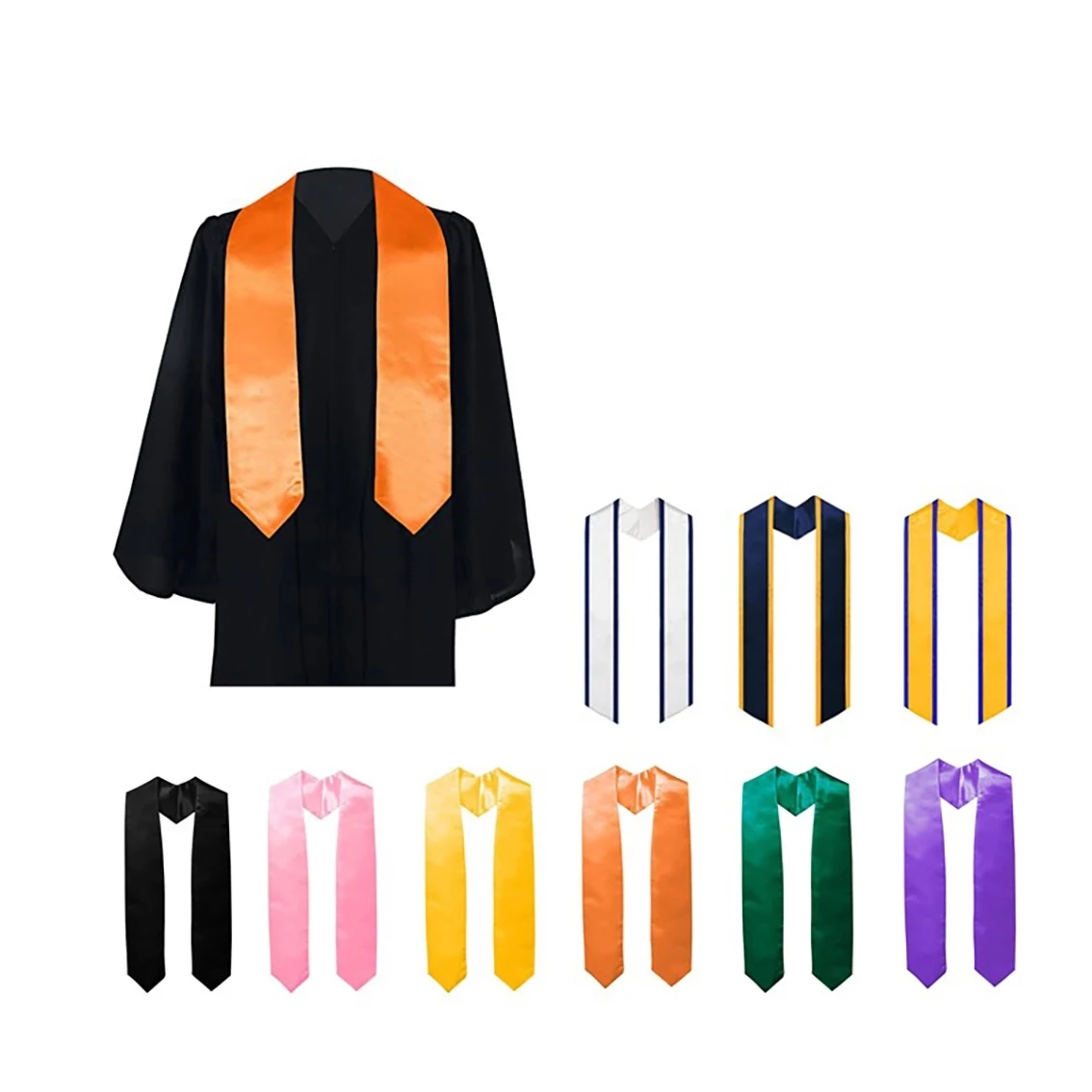 Graduation Stole Sash 60" 1