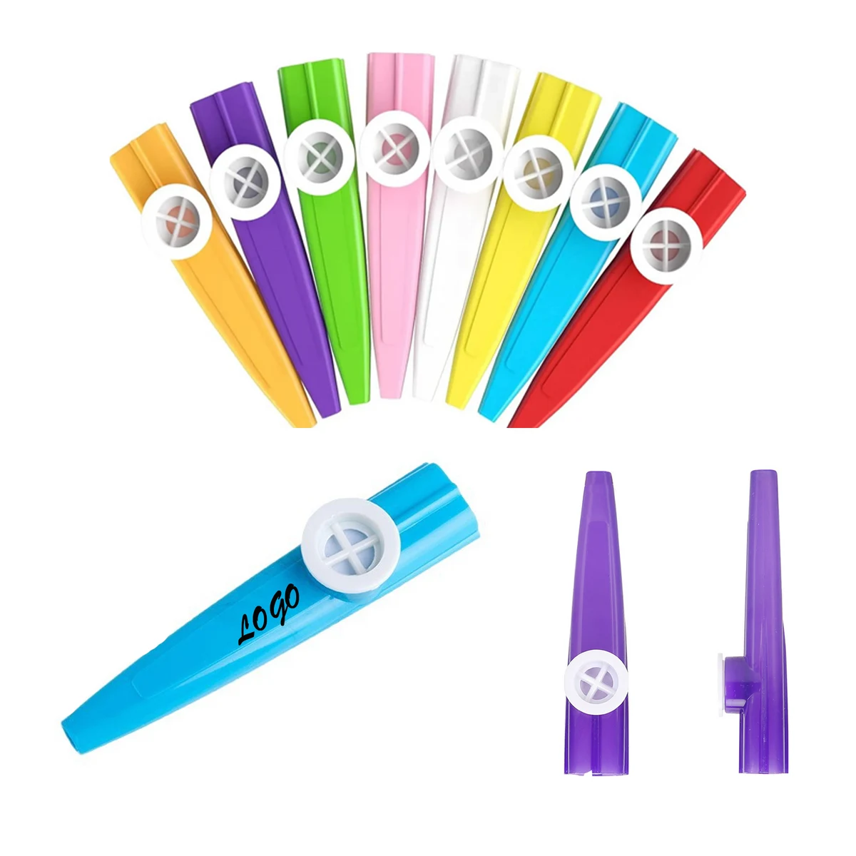 Plastic Kazoo Flute For Children's Accompaniment 1