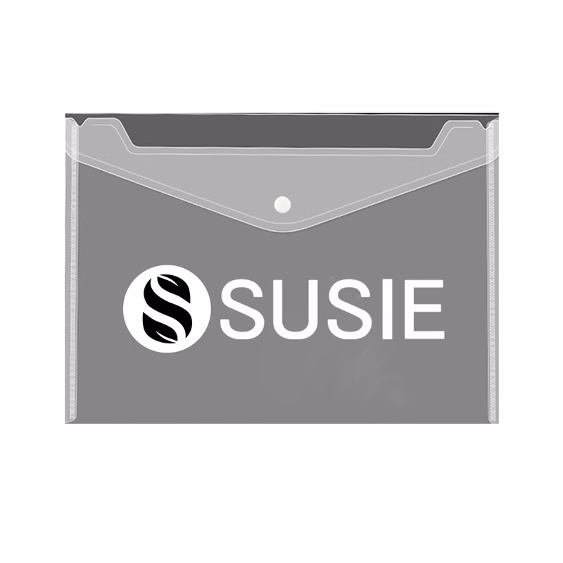 Clear Poly Envelope Folders