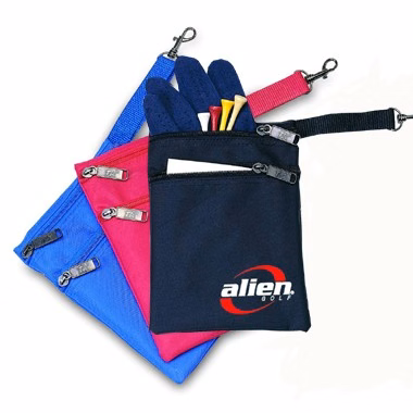 GOLF SPORTS POUCH W/ HOOK