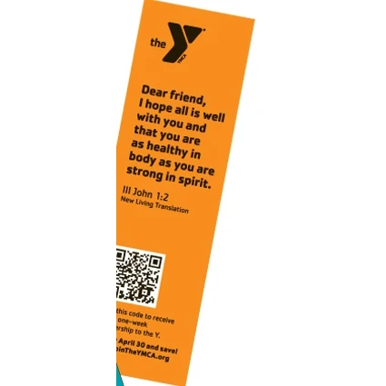 12 Point Laminated Card Stock Bookmark (1 1/4"x5") 1