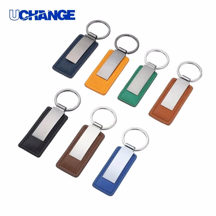 PU Leather Keychain Pendant Soft Finish Key Accessory