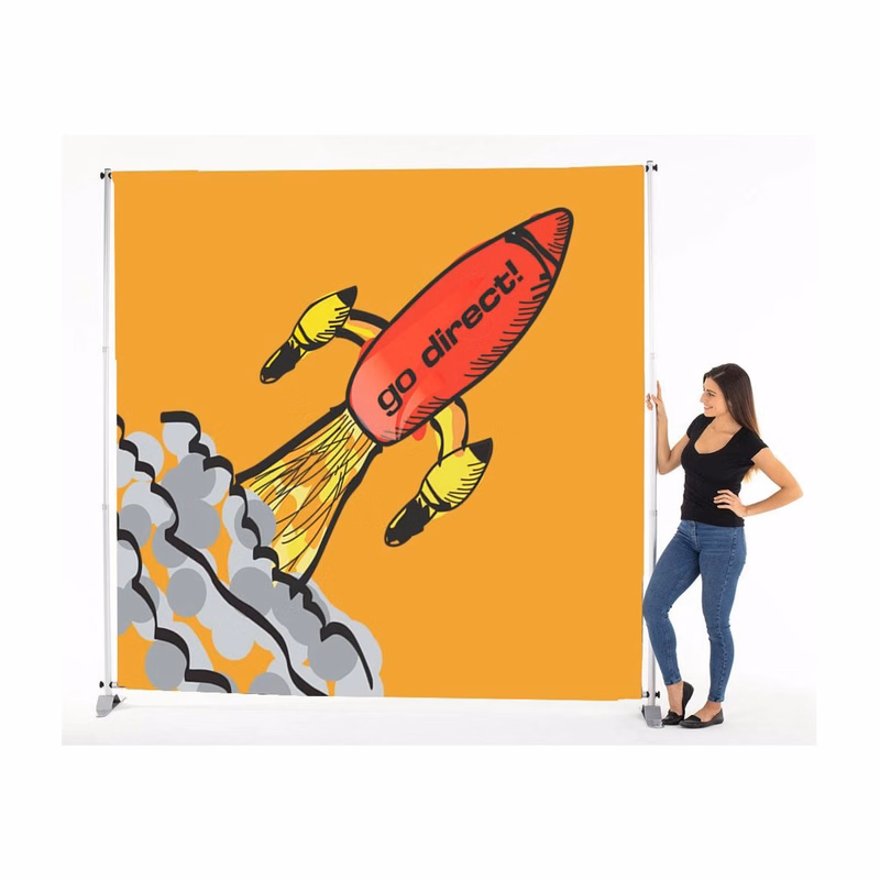 8' x 6' Adjustable Banner Stand