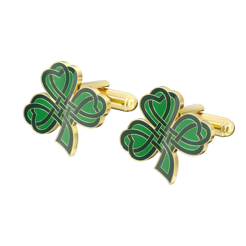 0.5'' Custom Hard Enamel Cufflinks 1