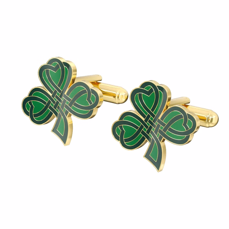 0.5'' Custom Hard Enamel Cufflinks