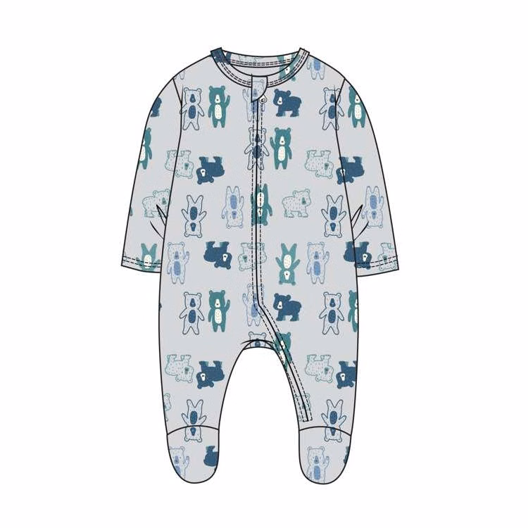 Boys Hacci Snap Rompers Size 0-9 Months