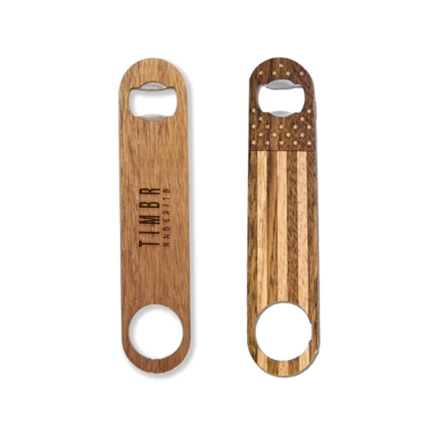 Long Wood Bottle Opener 1