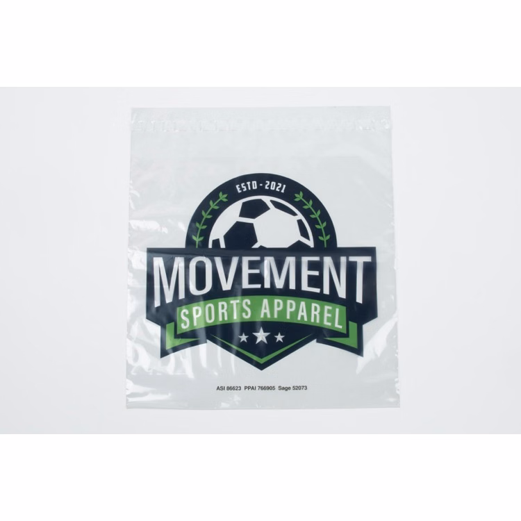 Clear Peel & Seal 1-Sided Plastic Bag (14.25" x 13.5")