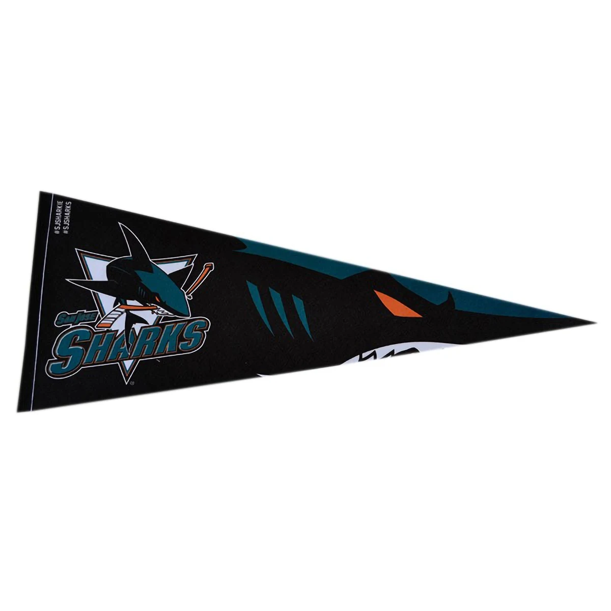 Custom Single-Sided Full Color Triangle Felt Flags 1