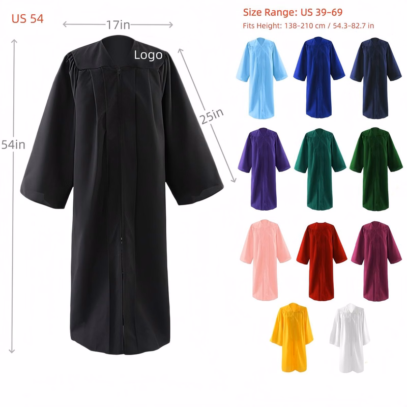 Custom Graduation Gown for Youth and Adults