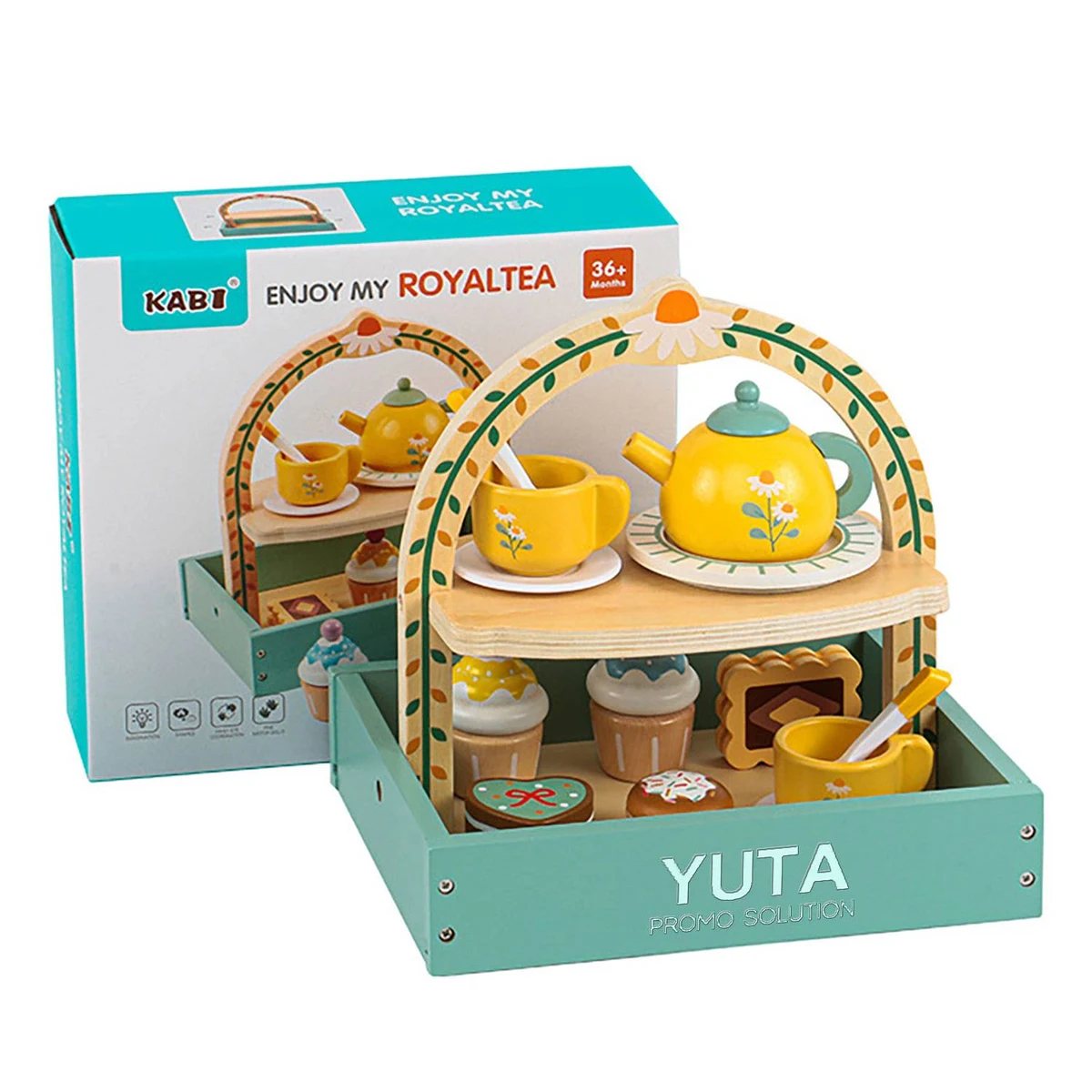 Creative Kids' Educational Pretend Tea Party Toy Set 1