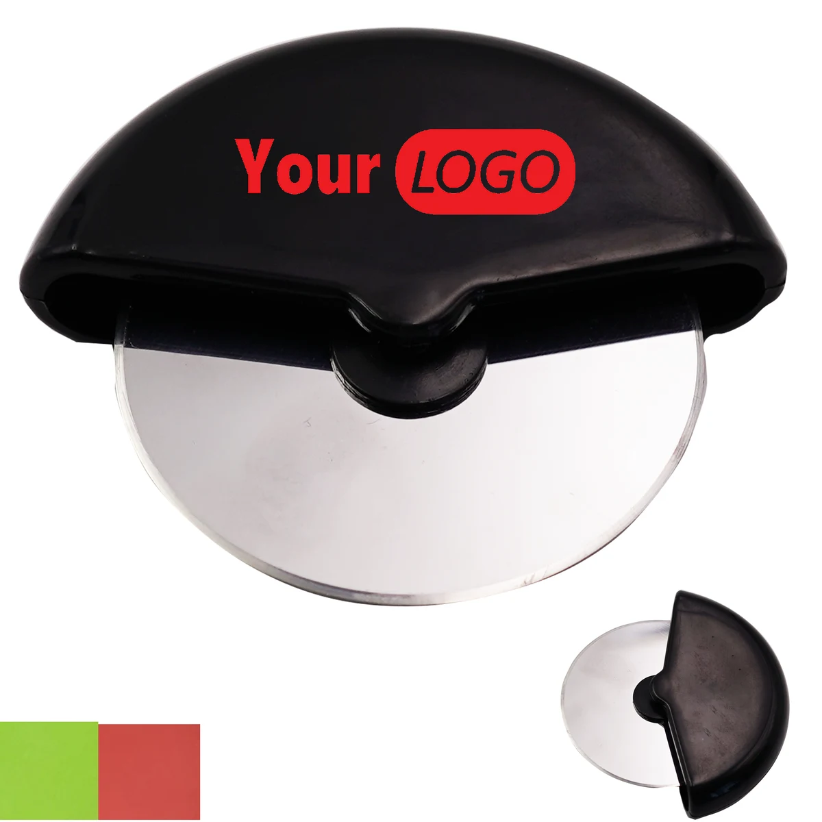 Stainless Steel Pizza Cutter Round Roller 1