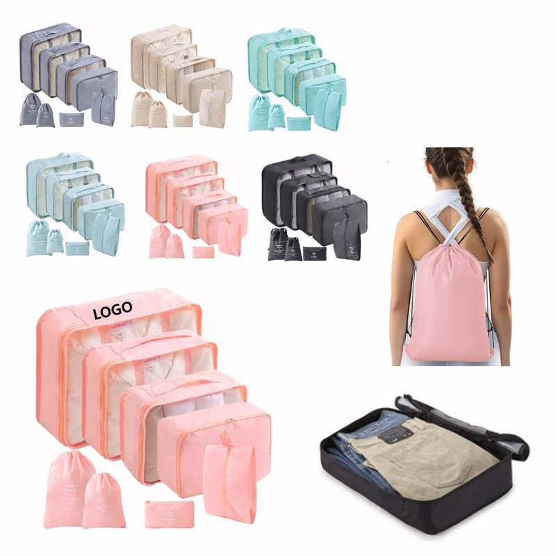 8-Piece Clothing Organizing Cubes 15.7" x 4.3" x 11.8"