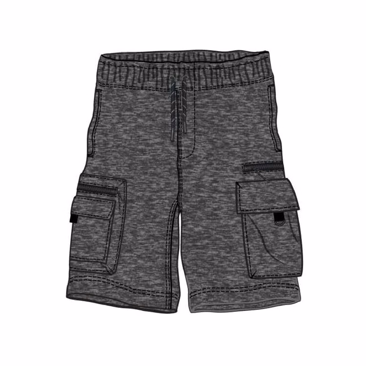 Boys Fleece Cargo Shorts - Size 4-7 Assorted Colors
