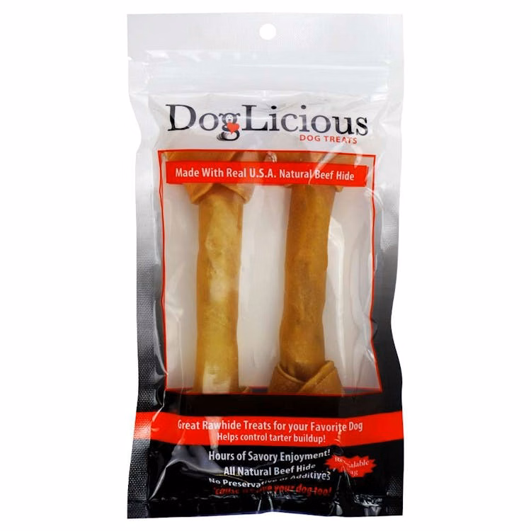 Natural Dog Bone Chews - 2 Pack