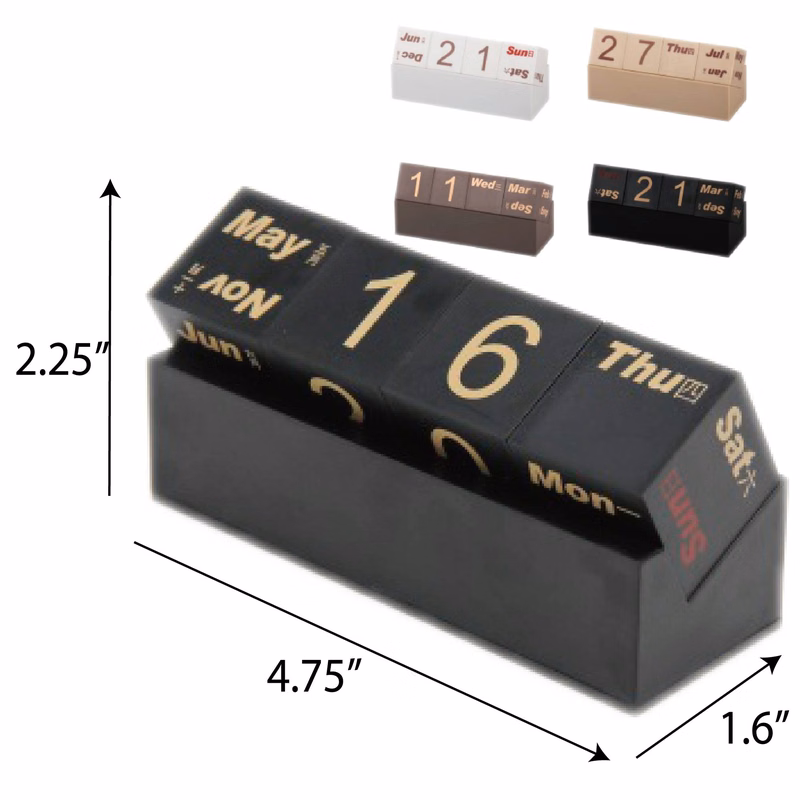 Custom Printed Desk Gift Set Calendar