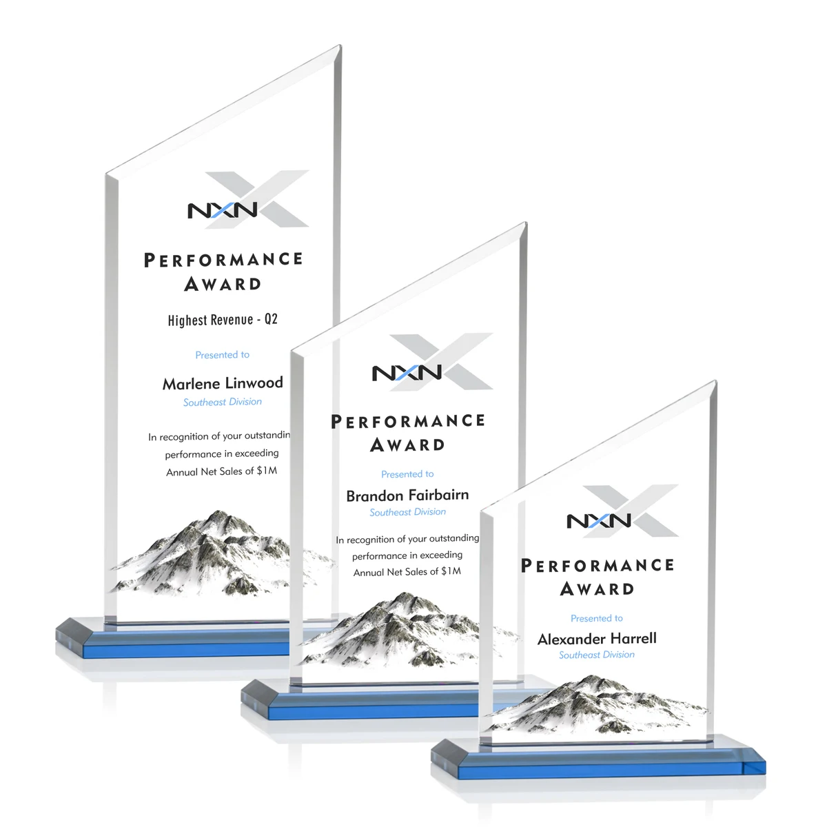 Conacher VividPrint™ Award - Sky Blue 1
