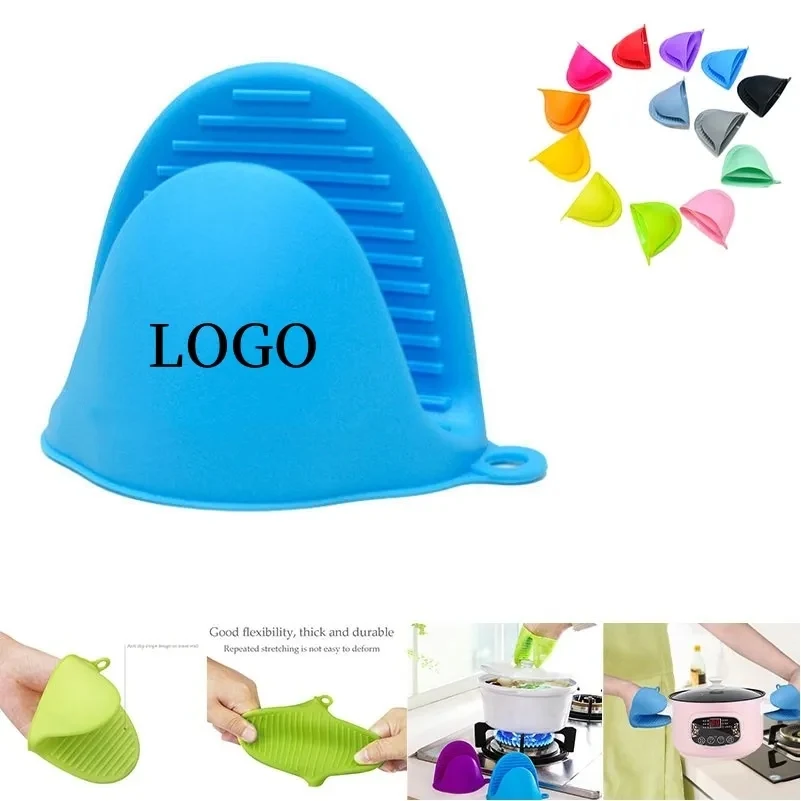 Silicone Heat Resistant Hand Clip Mitt Gloves 1