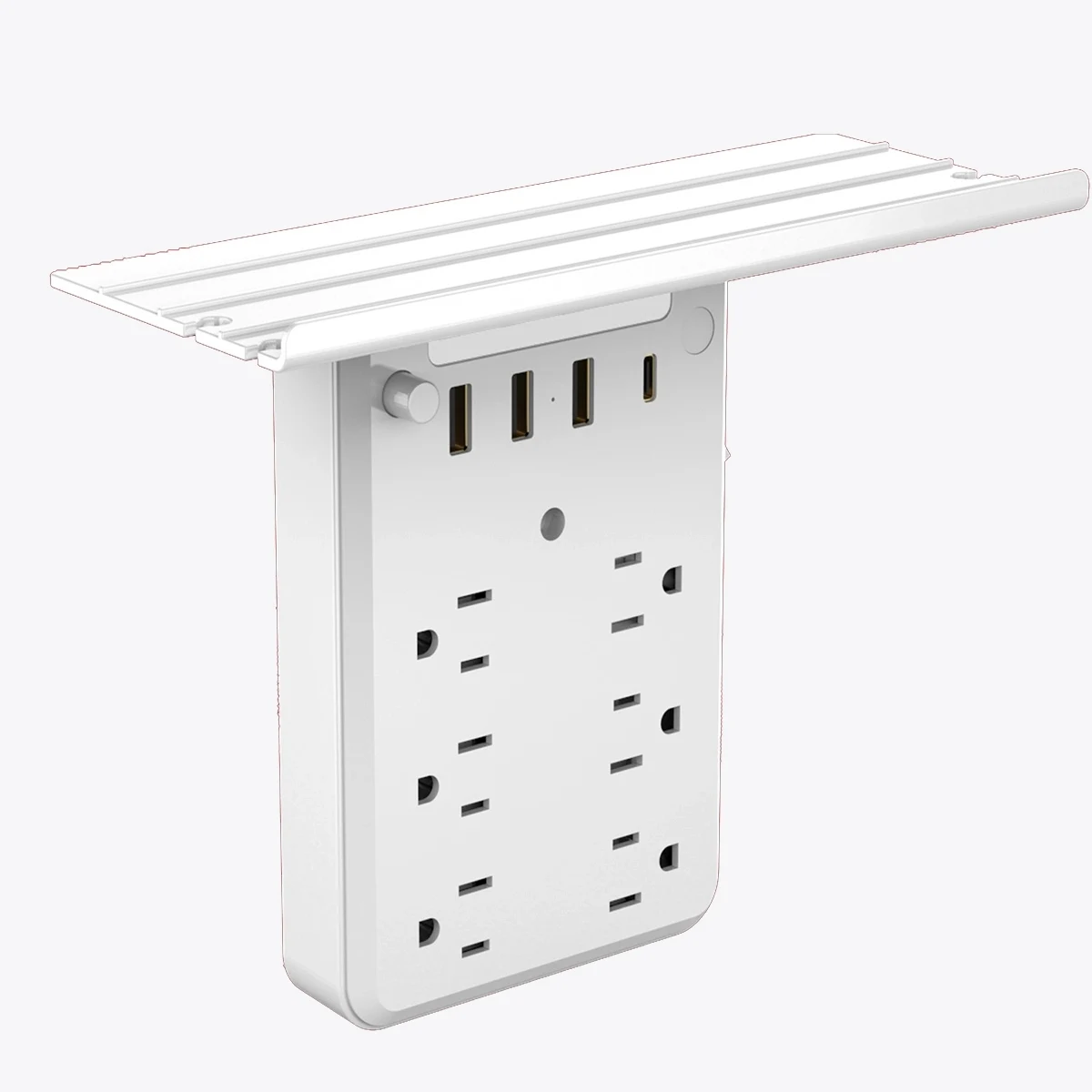 6-Outlet Extender With 3 Usb Power Strip 1