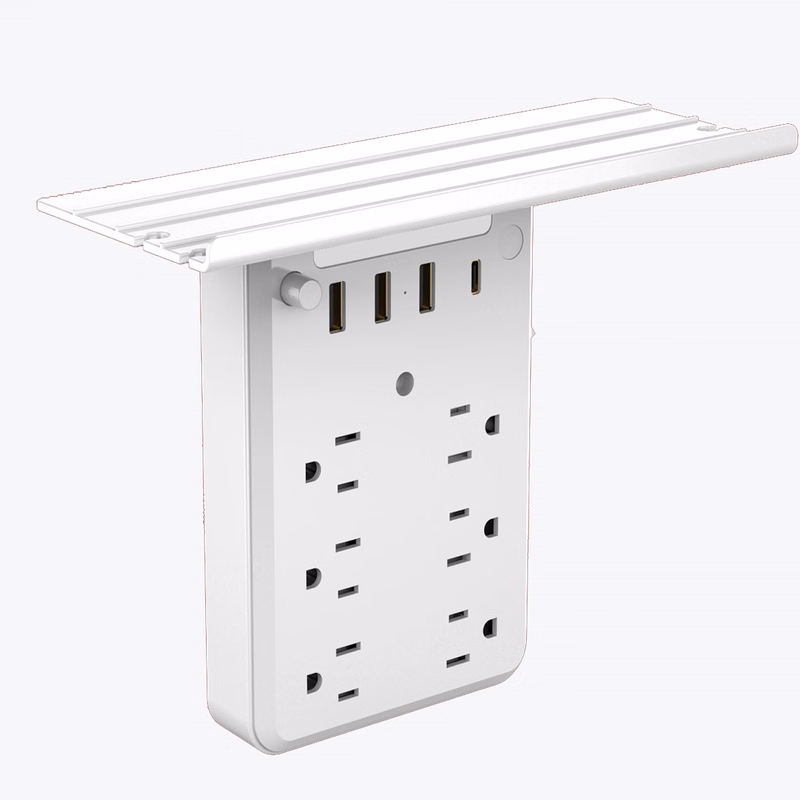 6-Outlet Extender With 3 Usb Power Strip