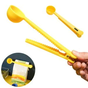 Scoop Spoon With Seal Clip For Measuring And Fresh Sealing 1