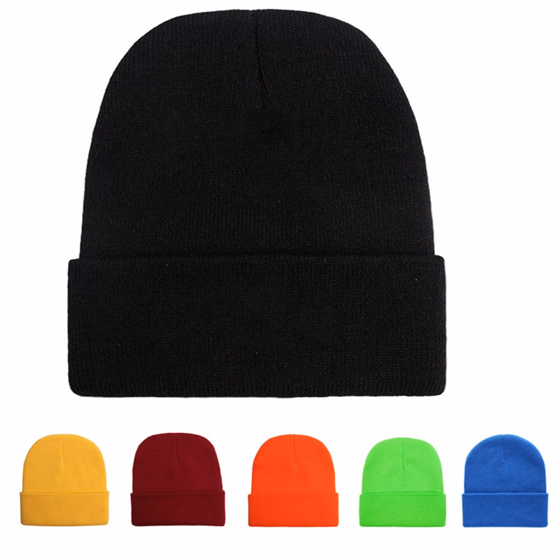 Knitted Cuffed Beanie Hat