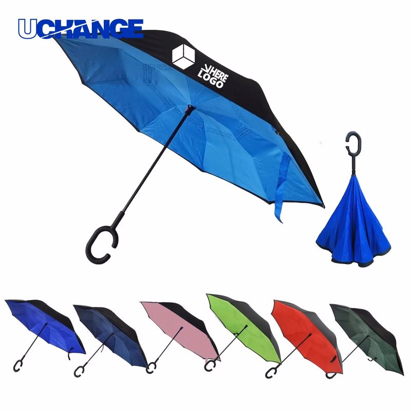 Deluxe Double Layer Inverted Reverse Umbrella for Cars