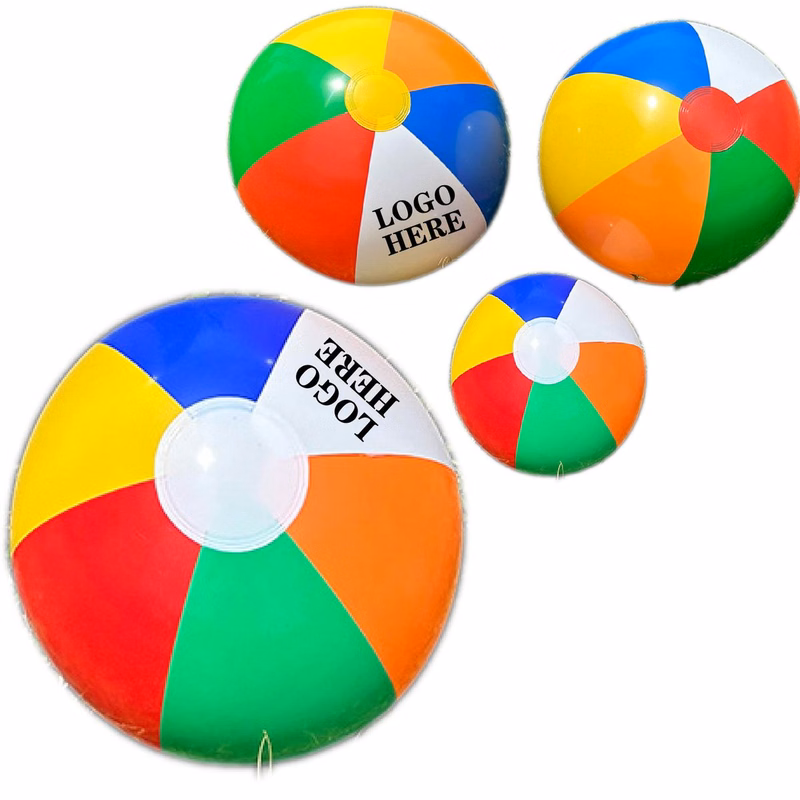 Extra-Thick Explosion-Proof 6-Inch Diameter Beach Ball