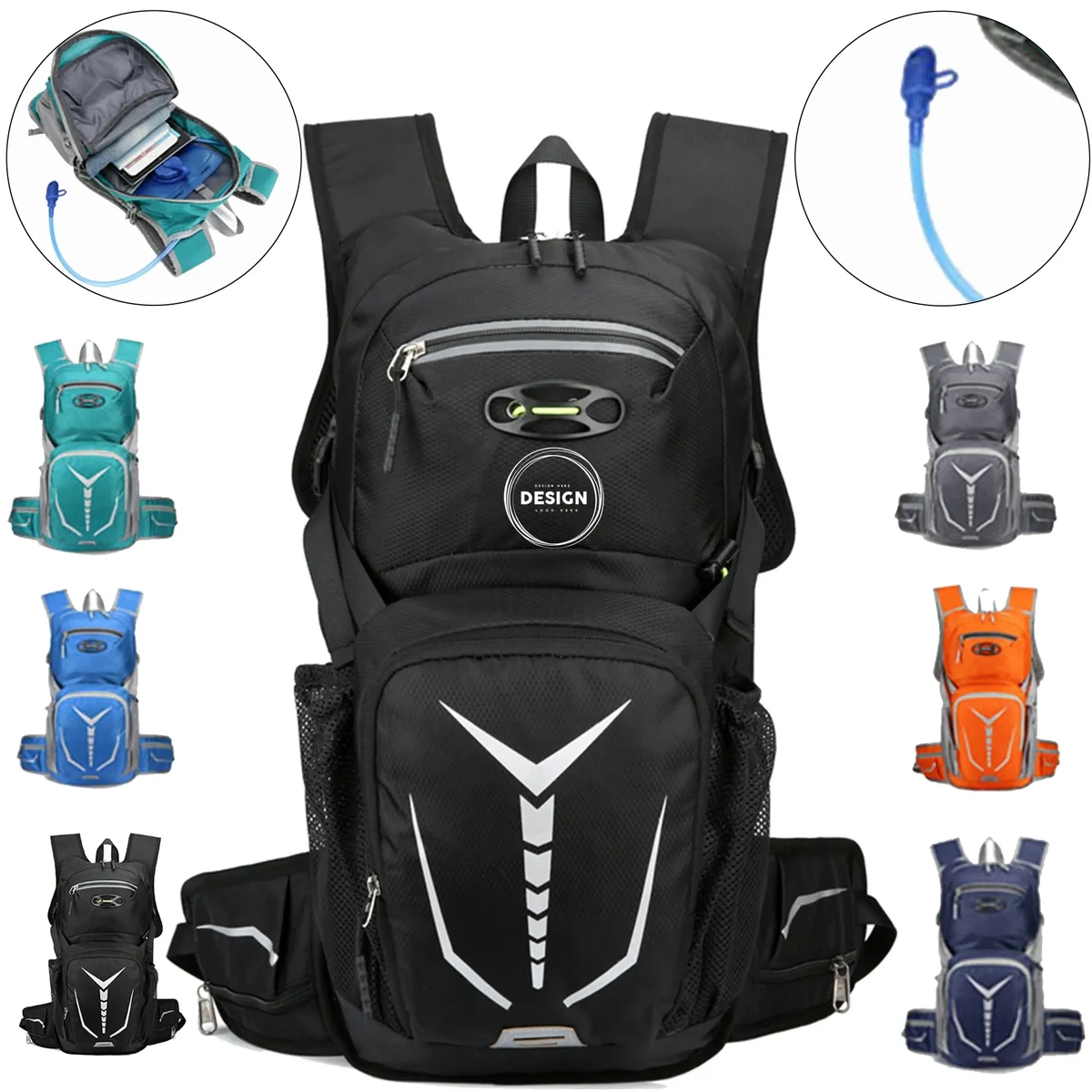 Compact Riding Backpack For Outdoor Use 1