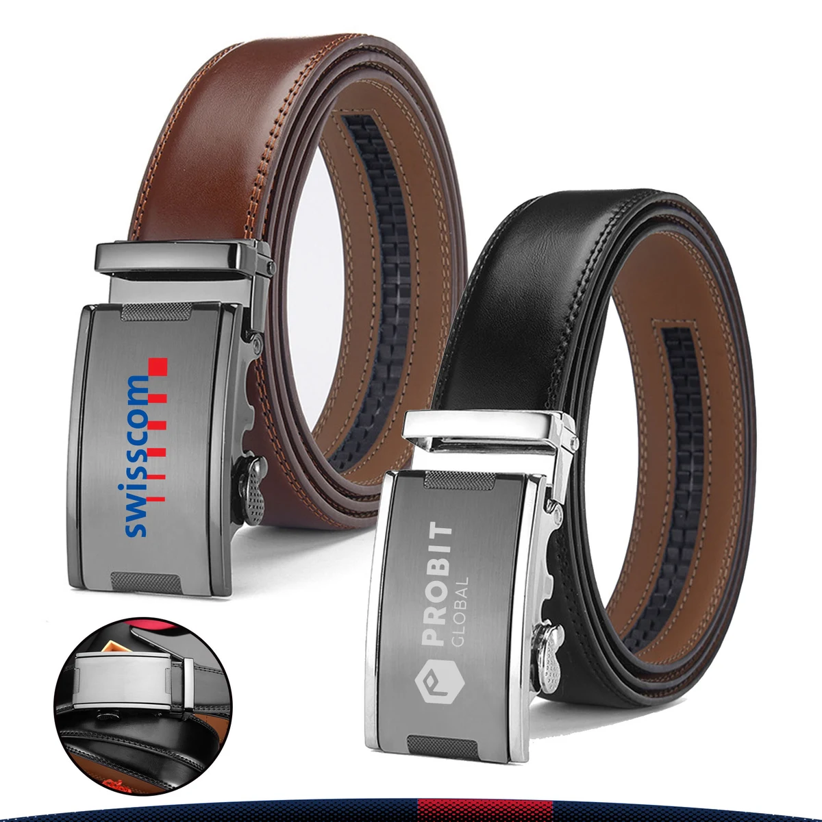 Gaten Leather Belt 1