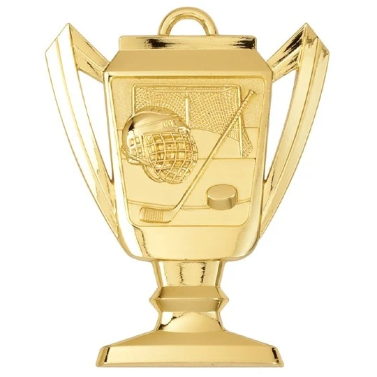 Hockey Trophy Medal, 2 3/4" Tall 1