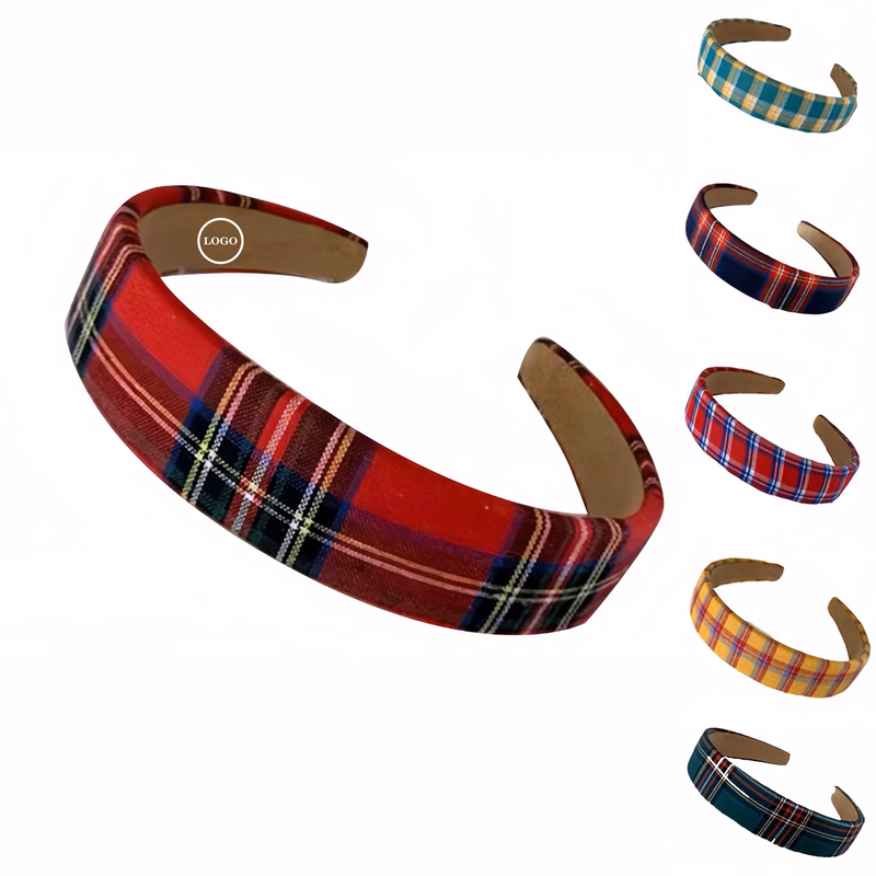 Timeless Checkered Hairband