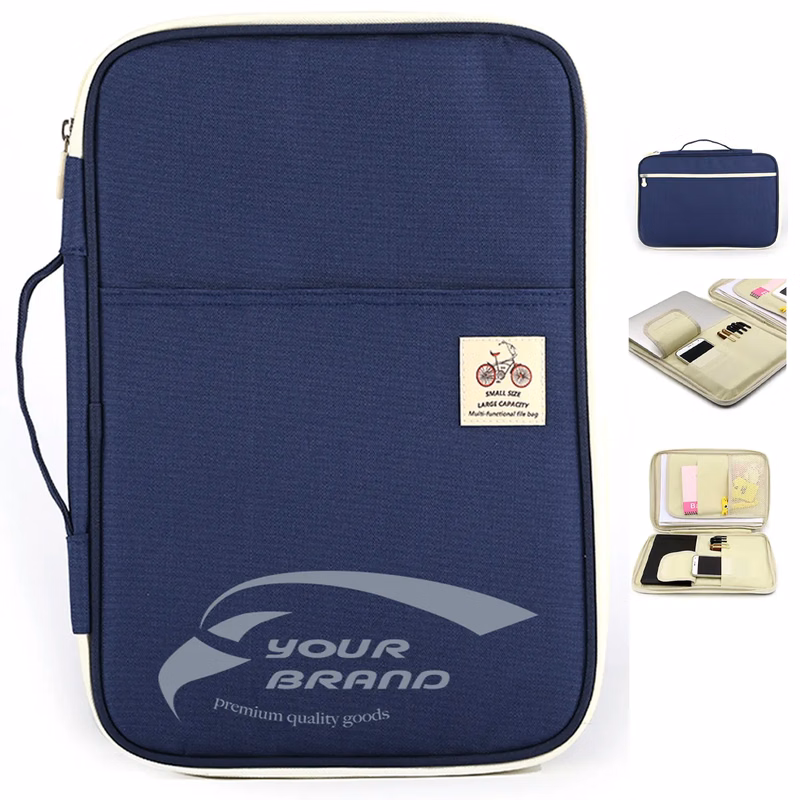 Business Portfolio Organizer File Holder Storage Briefcase