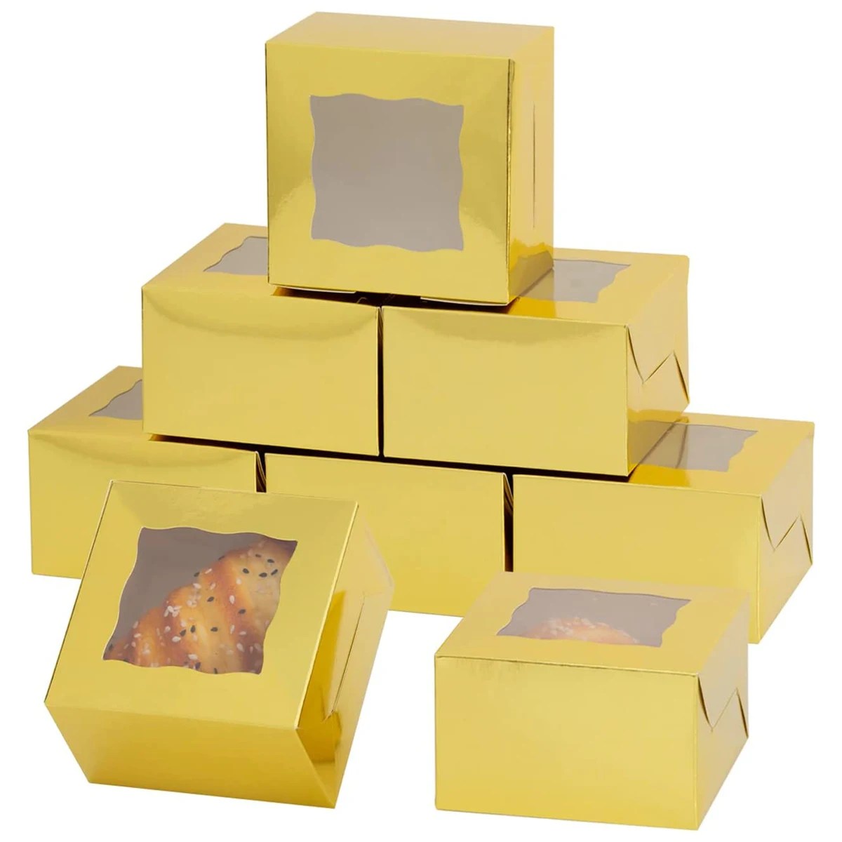 Paper Cookie Boxes with Window 1