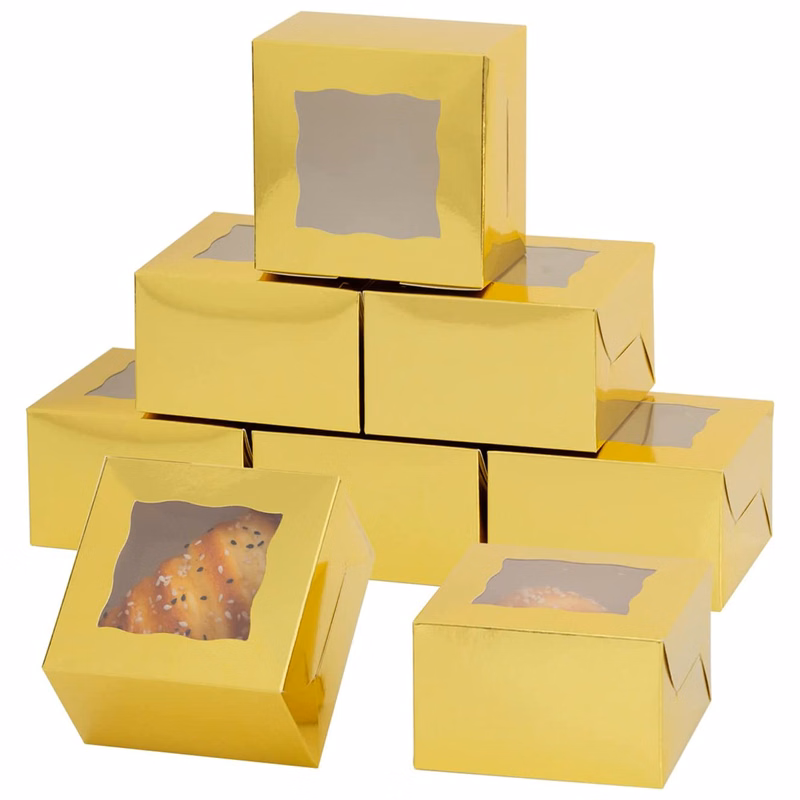 Paper Cookie Boxes with Window
