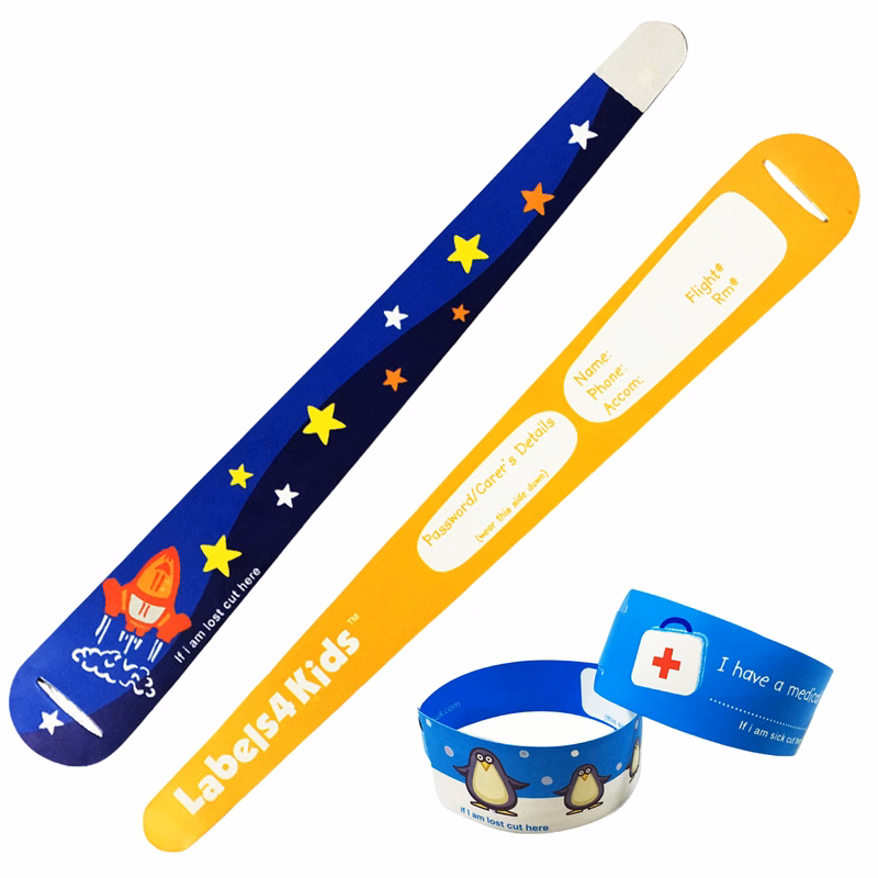 Child Safety ID Wristbands MOQ50