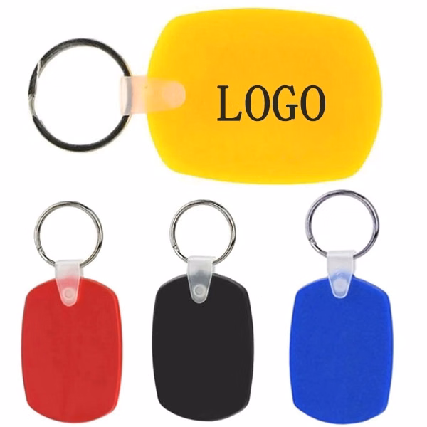 Custom Oval Soft Key Tag